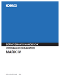 KOBELCO MARK IV HYDRAULIC EXCAVATOR SERVICEMAN HANDBOOK MANUAL PDF