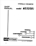 KOBELCO MD320BLC HYDRAULIC EXCAVATOR SERVICE MANUAL PDF