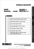 KOBELCO SK200-10, SK210LC-10 HYDRAULIC EXCAVATOR SHOP MANUAL PDF