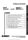 KOBELCO SK200-10, SK210LC-10 HYDRAULIC EXCAVATOR SHOP MANUAL PDF
