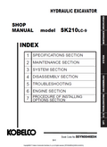KOBELCO SK210LC-9 SHOP MANUAL PDF