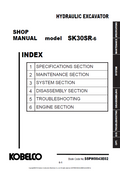 KOBELCO SK30SR-6 HYDRAULIC EXCAVATOR SHOP MANUAL PDF
