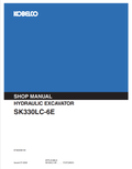 KOBELCO SK330LC-6E HYDRAULIC EXCAVATOR SHOP MANUAL PDF