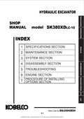 KOBELCO SK380XDLC-10 HYDRAULIC EXCAVATOR SHOP MANUAL PDF