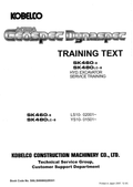 KOBELCO SK460-8, SK480LC-8 HYDRAULIC EXCAVATOR SERVICE TRAINING MANUAL PDF