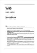 KOBELCO W90 WHEEL LOADER WORKSHOP MANUAL PDF