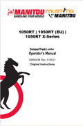 MUSTANG 1050RT, 1050RT (EU), 1050RT X-SERIES COMPACT TRACK LOADER OPERATOR MANUAL 50950436 - PDF