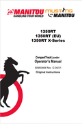 MUSTANG 1350RT, 1350RT (EU), 1350RT X-SERIES COMPACT TRACK LOADER OPERATOR MANUAL 50950468 - PDF
