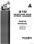 MUSTANG 310 SKID STEER LOADER PARTS MANUAL 000-32786 - PDF