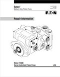 MUSTANG EATON MEDIUM DUTY 72400 SERVO CONTROLLED PISTON PUMP REPAIR MANUAL 917119 - PDF