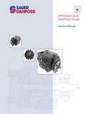 MUSTANG SAUER DANFOSS LPV CLOSED CIRCUIT AXIAL PISTON PUMP SKID-STEER LOADER SERVICE MANUAL 917452 - PDF