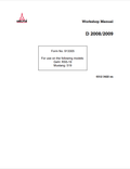 MUSTANG TELEHANDLER DEUTZ TD2009L4, GHEL RS5-19, MUSTANG 519 ENGINE SERVICE MANUAL 913305 - PDF