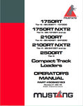 MUSTANG 1750RT,TIER 4I, 1750RT NXT2,TIER 4, 2100RT,TIER 4I, 2100RT NXT2,TIER 4 , 2500RT, TIER 4 COMPACT TRACK LOADER OPERATOR MANUAL 50940163- PDF