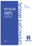 New Holland 230TL For TC23DA And TC26DA Tractor Operator Manual 87541767 PDF