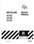 New Holland 3010S, 4010S, 5010S Repair Service  Manual 86566833 PDF