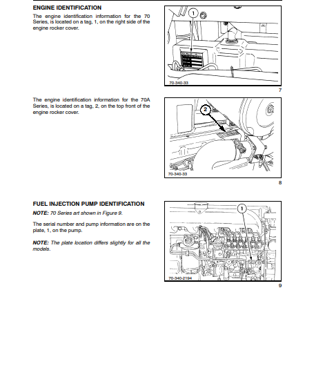 New Holland 70, 70A Series Tractor Repair Manual 87018730 PDF