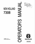 New Holland 7308 Loader Operator Manual 42730810 PDF
