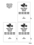 New Holland 80, 82 Series Tractor Repair Manual 86580084 PDF