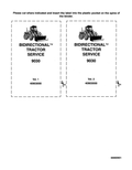 New Holland 9030 Bidirectional Tractor Service Manual 06900901 PDF