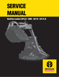 New Holland Backhoe Loaders LB75.B, LB90, LB110, LB115.B Service Manual 6045606100 PDF