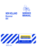 New Holland Boomer 8N Service Manual 84307374 PDF