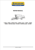 New Holland CL6060, CS6050, CS6060 Hillside, CS6060 Laterale, CS6070, CS6080, CS6090, CSX7060 Laterale, CSX7080 Laterale, CSX7080 Repair Manual 87541663A1 PDF