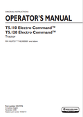 New Holland Electro Command T5.110, T5.120 Tractor Operator Manual 51537376 PDF