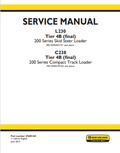 New Holland L230 Tire 4B Skid Steer Loader, C238 Tire 4B Compact Track Loader Service Manual 47685160 PDF