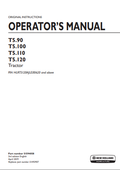 New Holland T5.90, T5.100, T5.110, T5.120 Tractor  Operator Manual 51594058 PDF