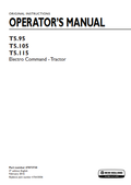 New Holland T5.95, T5.105, T5.115 Tractor Operator Manual 47873730 PDF