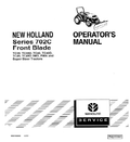 New Holland TC35, TC35D TC40, TC40D, TC45, TC45D, TC45D 2WD, FWA and Super Steer Tractor Operator Manual 86615960 PDF