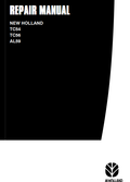 New Holland TC54, TC56, AL59 Repair Manual 6046496100 PDF