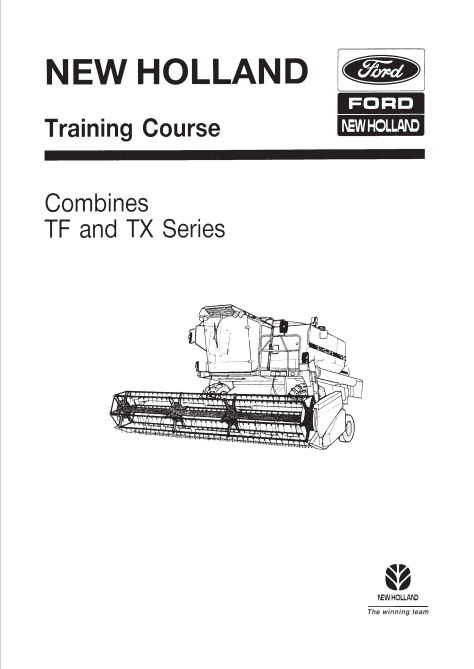 New Holland TF42, TF44, TF46 Combine Service Repair Manual 6046400100 PDF