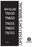 New Holland TN55D, TN65D, TN55S, TN65S, TN75S Operator Manual 86572984 PDF