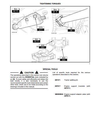 New Holland TS100A, TS110A, TS115A, TS125A, TS130A , TS135A AND T6010, T6020, T6030, T6050, T6070 Repair Manual 87693277 PDF