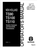 New Holland TS90, TS100, TS110 Operator Manual 86562959 PDF
