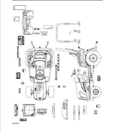 New Holland TZ18DA, TZ22DA, TZ24DA, TZ25DA Tractor Repair Manual 87350104 PDF
