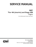 New Holland Tire 4A and Stage IIIB Engine Service Manual 48076861 PDF
