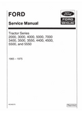 New Holland Tractor Series 2000, 3000, 4000, 5000, 7000, 3400, 3500, 3550, 4400, 4500, 5500, And 5550 Service Manual 40340070 PDF