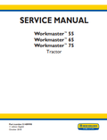New Holland Workmaster 55, 65, 75 Tractor Service Manual 51489998 PDF