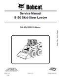 Bobcat S150 Skid-Steer Loader Service Manual 6987033 PDF