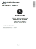 John  Deere Zaxis 300LC-6N Excavator Repair Technical Manual TM13266X19 PDF