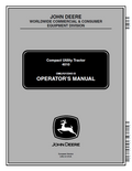 John Deere 4010 Compact Utility Tractors Operator Manual OMLVU13343 PDF