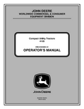 John Deere 4105 Compact Utility Tractor Operator Manual OMLVU23693 PDF