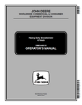 John Deere 47-Inch Heavy Duty Snowblower Operator Manual OMM144663 PDF