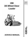 280 Gehl All Wheel Steer Loader Service Manual 918114A PDF
