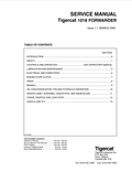 Tigercat 1018 Forwarder Service Manual 15914A