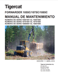 Tigercat 1055C, 1075C, 1085C Forwarder Maintenance Manual 44482AENG