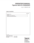 Tigercat 1065, 1075 Forwarder Operator Manual 25791A

