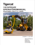 Tigercat 1165 Harvester Operator Manual 